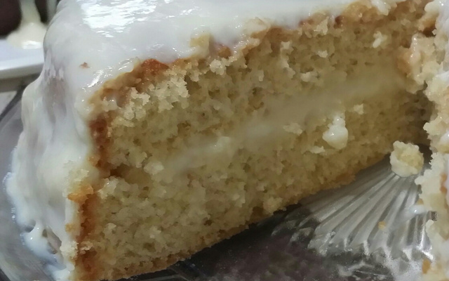 Bolo de leite quente
