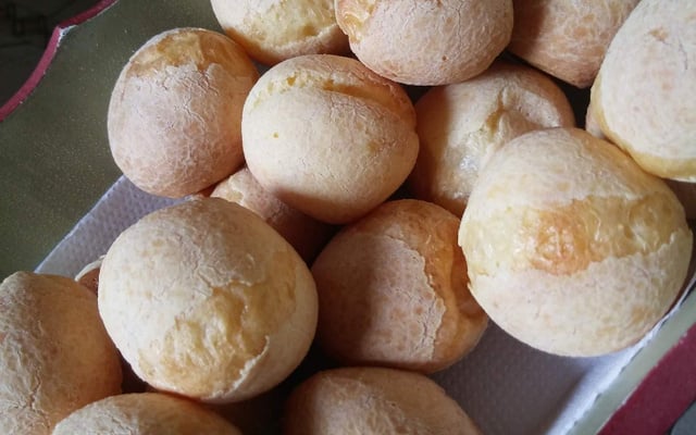Pão de queijo especial com polvilho e fécula