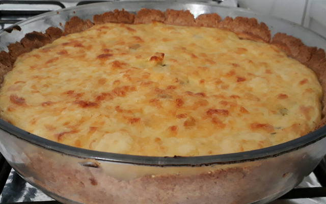 Torta de alho poró