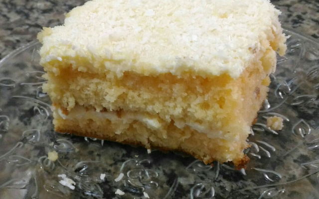 Bolo gelado de suco de laranja