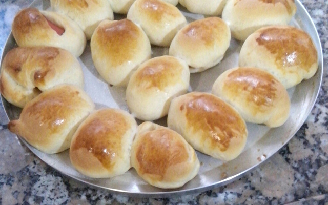 Pãozinho de salsicha