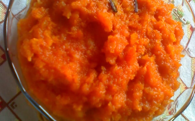 Doce de abóbora cremoso