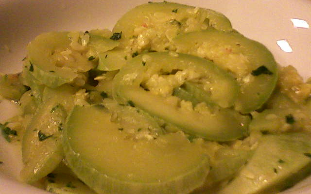 Abobrinha à moda da Gil