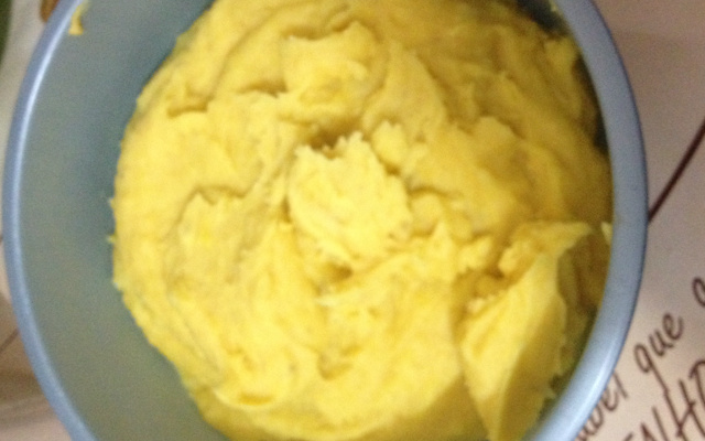 Purê de madioquinha