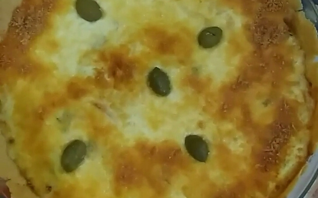 Torta prática de bacalhau