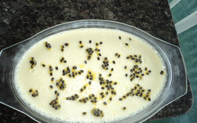 Mousse de maracujá