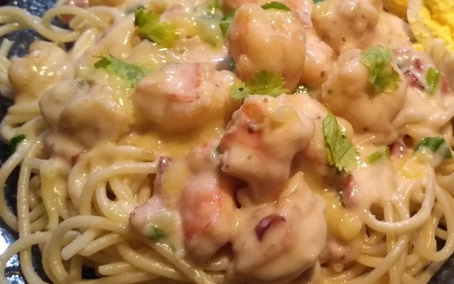 Camarão ao Molho Branco