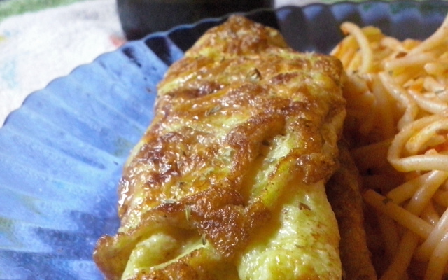 Omelete ao vinho tinto