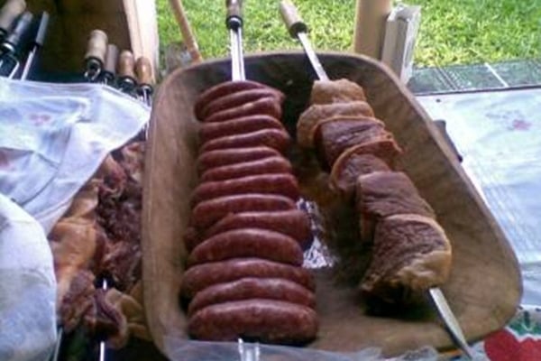 Churrasco gaúcho aprovado pelo Ron de Parks and Recreation