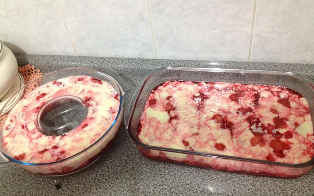 Doce simples de morango