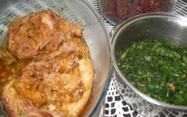 Pernil delicioso na panela de pressão