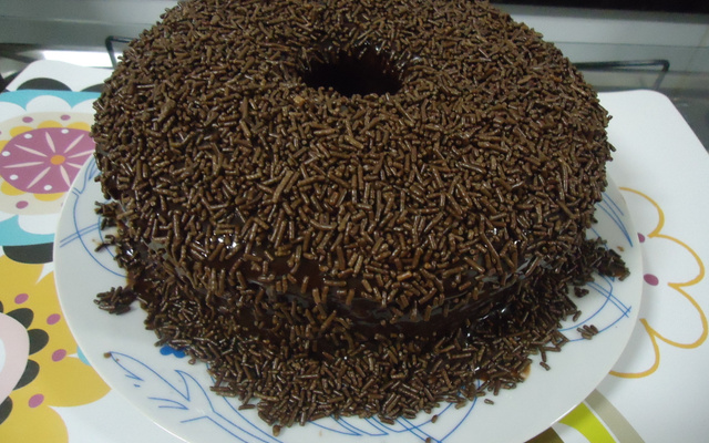 Bolo de chocolate da Lelê