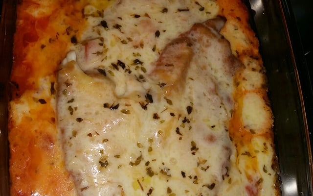 FIlé de tilápia à parmegiana