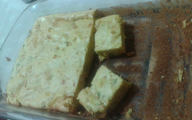 Torta de frango com palmito