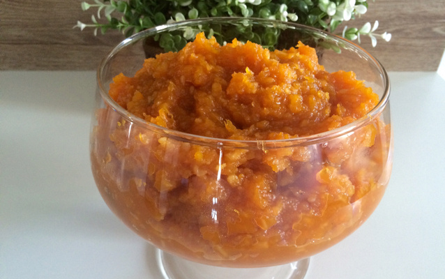 Doce de abóbora com coco