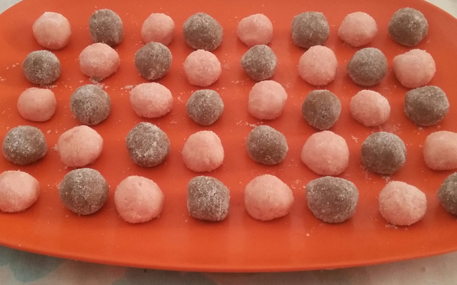 Bombom de leite ninho simples