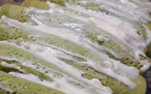 Panqueca de couve manteiga