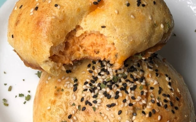 Pão de batata recheado econômico