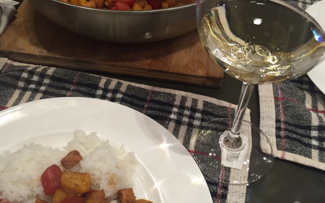 Carne de porco agridoce