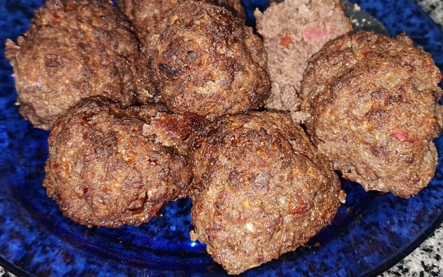 Bolinho de carne diferente na Air Fryer