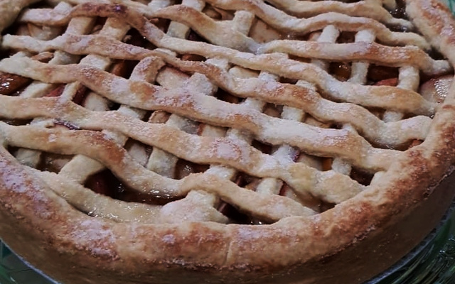 Torta de maçã americana