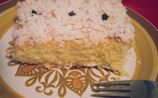 Bolo toalha felpuda rápido e fácil