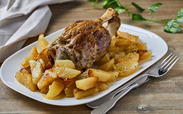 Picanha suína na airfryer