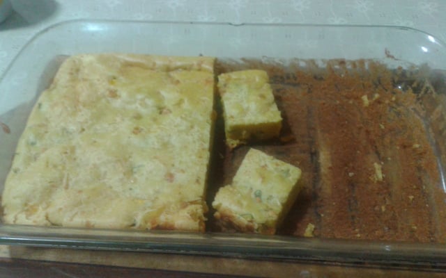 Torta de frango com palmito