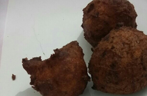Bolinho de cenoura (frito)