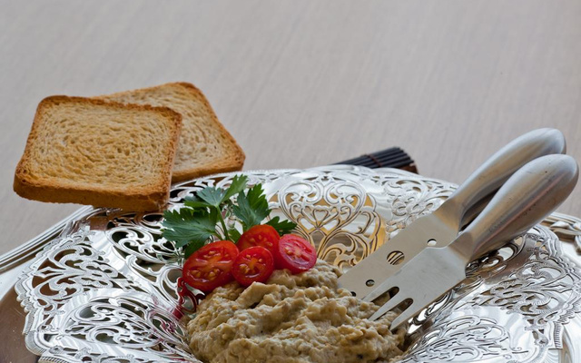 Babaganush ao estilo egípcio