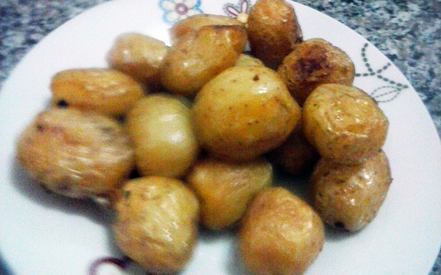 Batatinhas fritas na pressão