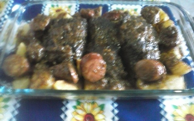 Carne assada de panela