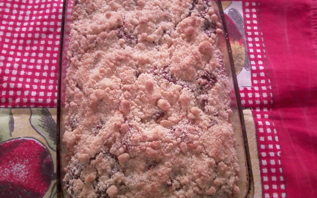 Cuca recheada (massa mole)