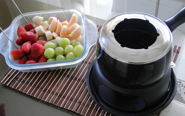 Fondue de chocolate