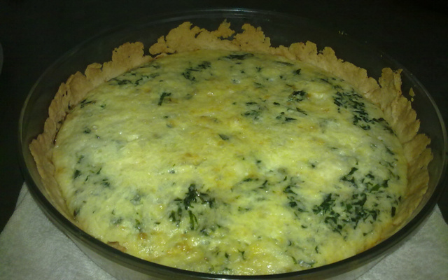 Quiche de espinafre
