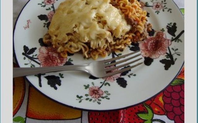 Macarrão preguiçoso do Lúcio Cezar