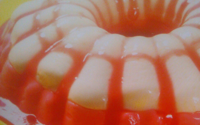 Pudim de leite ninho