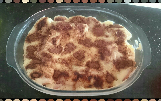 Pavê de biscoito champagne