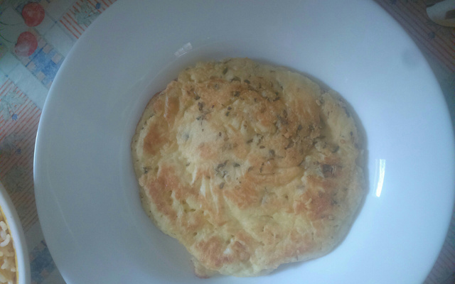 Omelete dois queijos