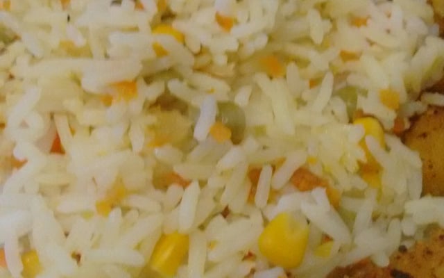 Arroz refogado simples