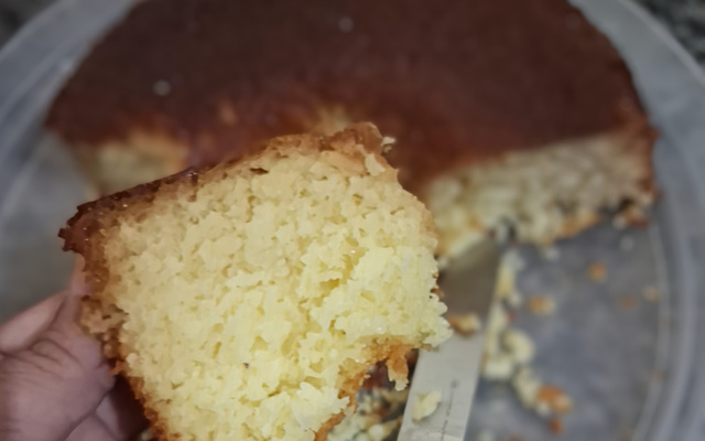 Bolo de coco sem farinha