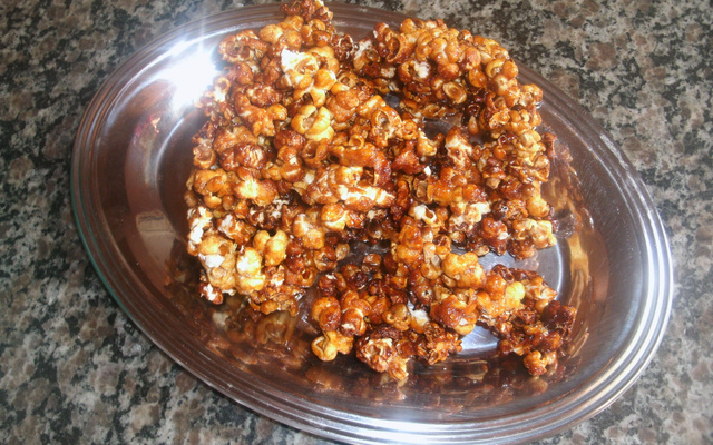 Pipoca caramelada