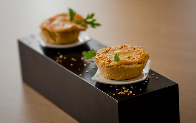 Empadinha de palmito (massa podre)