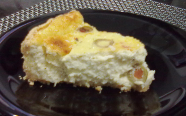 Quiche fácil de queijo e cebola