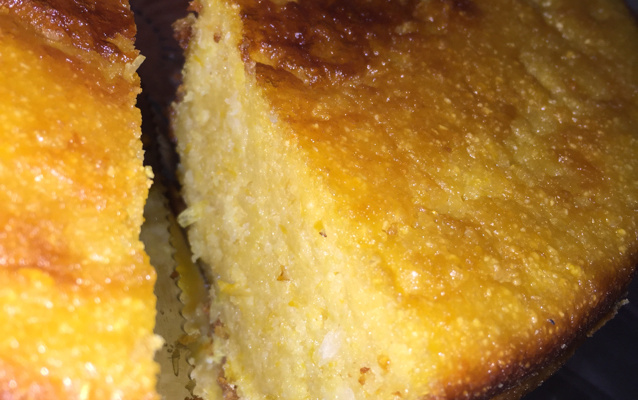 Bolo cremoso de milho em lata