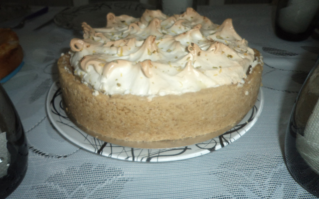 Torta de limão com suspiro