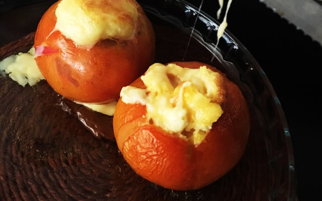 Delícia de tomovo( tomate com ovo )