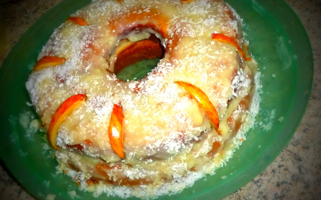 Bolo de coco prático