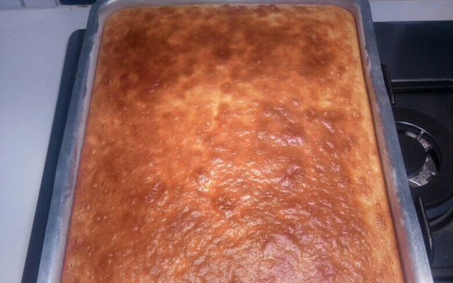 Bolo de kefir de leite