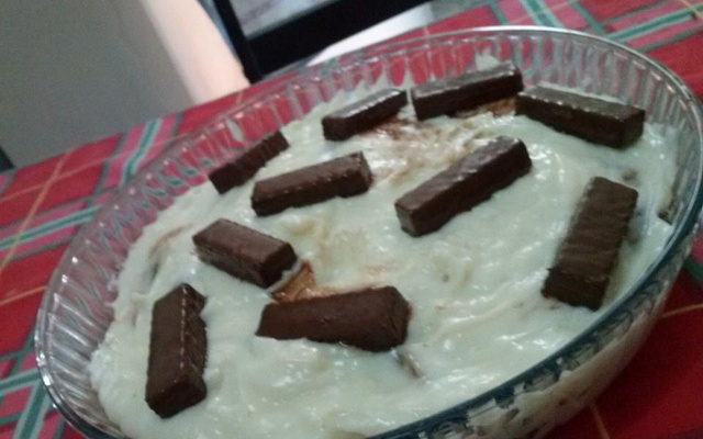 Pavê de Bis delicioso